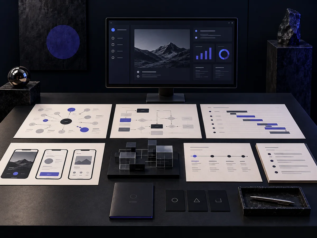Bộ tài liệu Product Discovery gồm problem map, workflow, MVP scope, prototype, kiến trúc và roadmap.